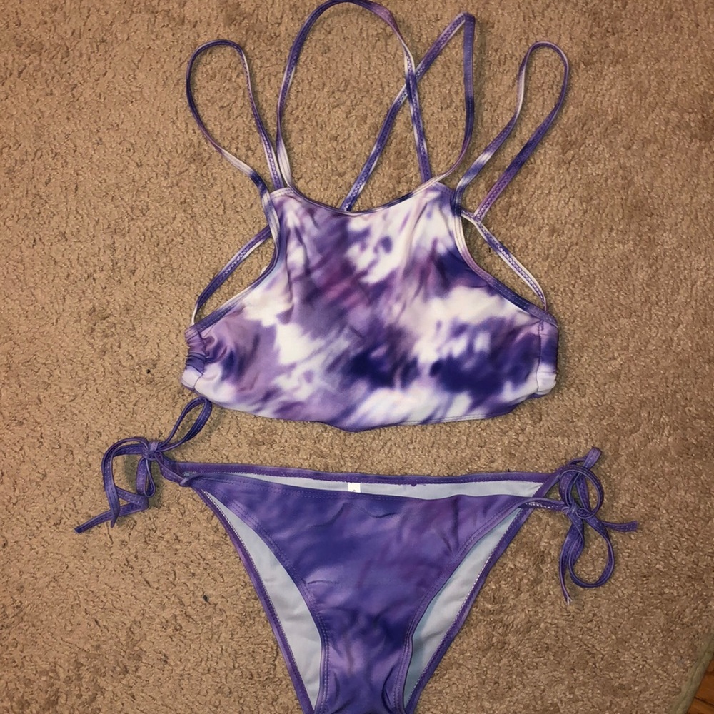 Tie-Dye Bikini Set